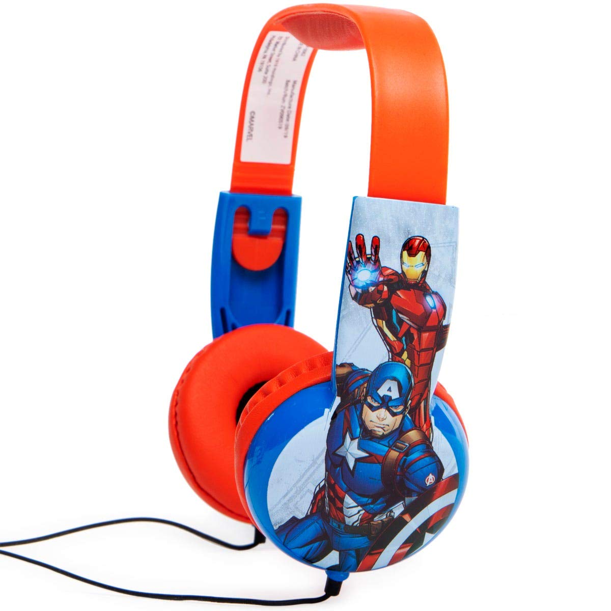 Amazon.co.jp: アベンジャーズ キッズ 安全 ヘッドフォン アイアンマン